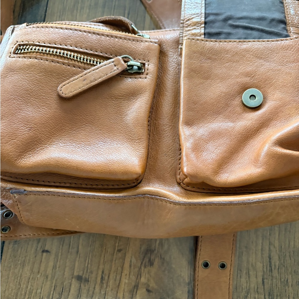 Studded Tan Crossbody Bag - Picture 5 of 5